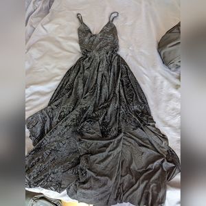 Blackmilk gothic spider witch dress